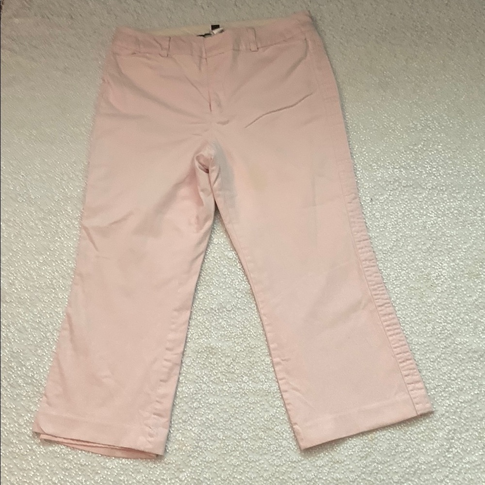 Banana Republic Harrison Cotton Candy Pink Pants